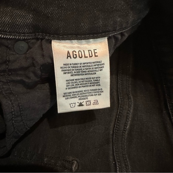 AGOLDE denim size 27 Sophie Mid Rise Skinny Crop - Temple skinny jean - Picture 9 of 14